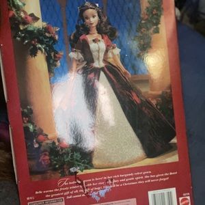 Beauty and the beast enchanted Christmas Barbie